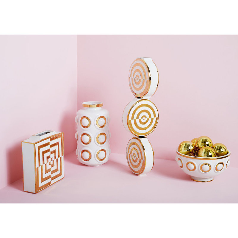 Jonathan Adler Futura Bullseye Vase & Reviews Wayfair